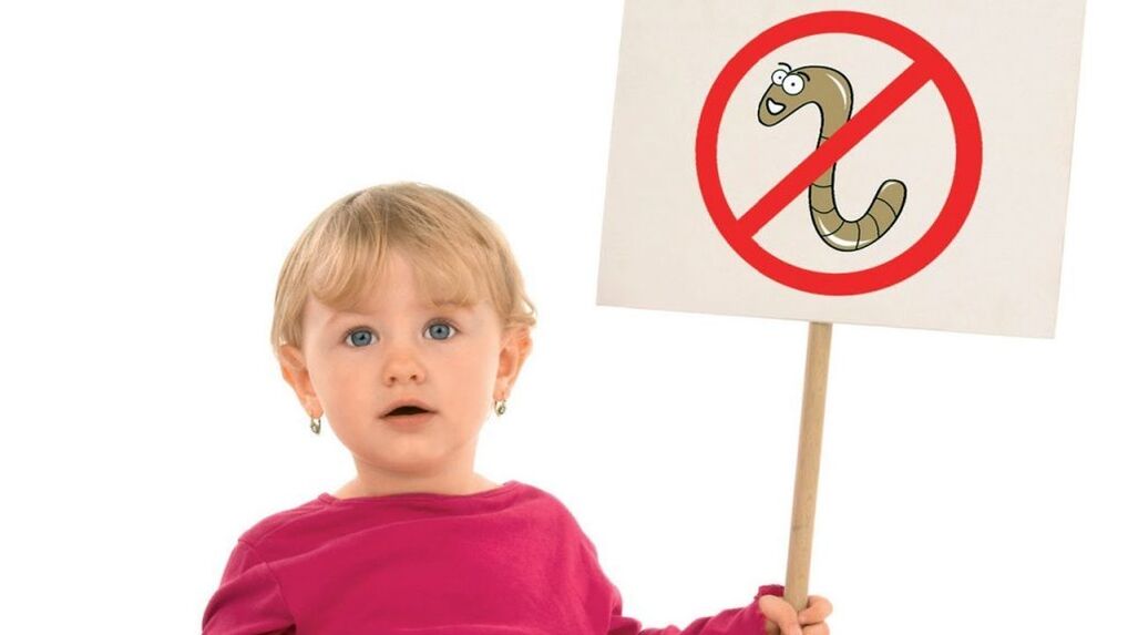 Children are most susceptible to worm infections