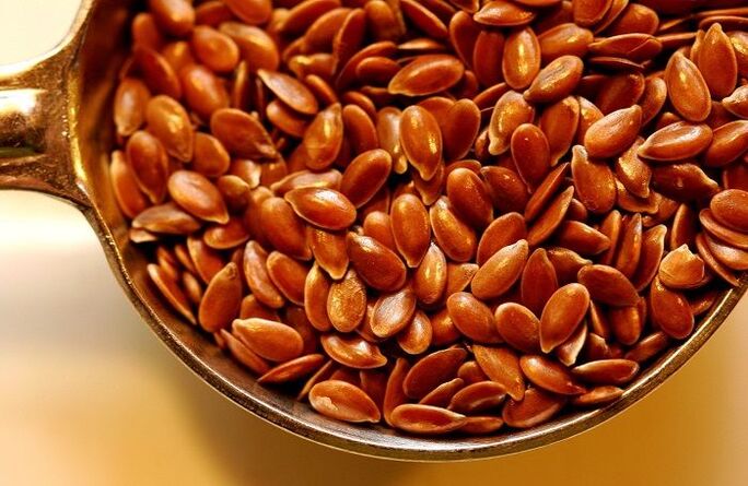 Flaxseed for antiparasitic cleansing of the body