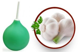 Garlic for parasites